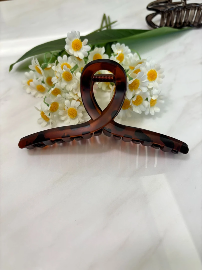 秋冬抓夹女发饰复古发夹欧美风发卡日韩头饰时尚气质大抓夹