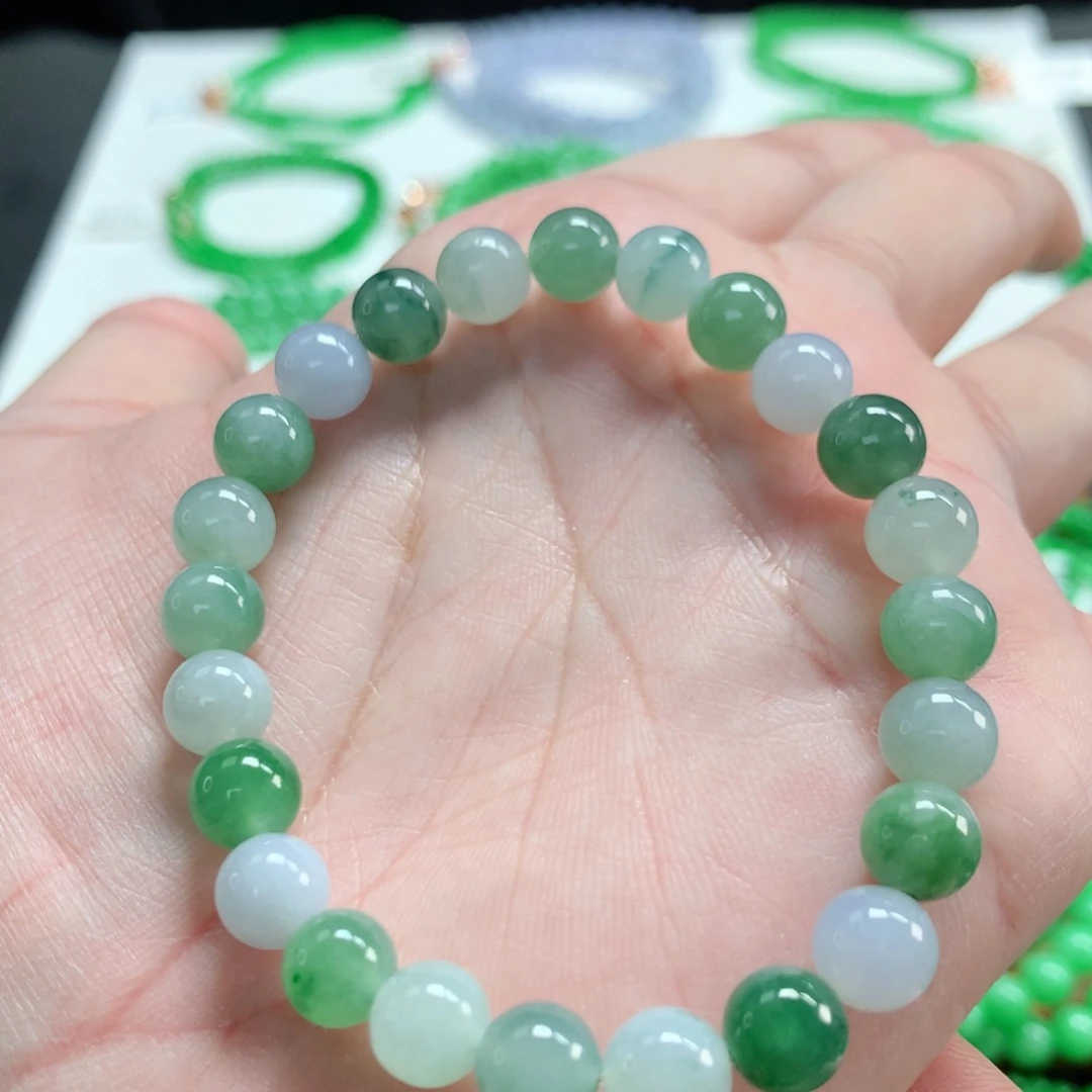 翡翠未镶嵌手链翡翠