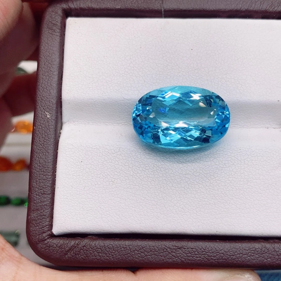 托帕石裸石未镶嵌托帕石25克拉