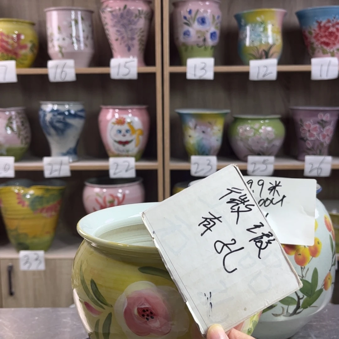 景德镇陶瓷花盆花盆