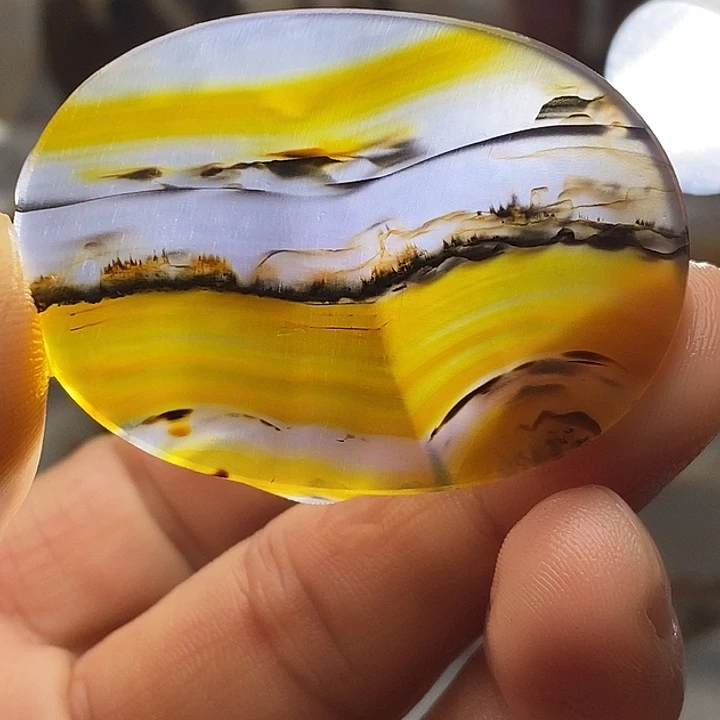 玛瑙/玉髓合金颈饰