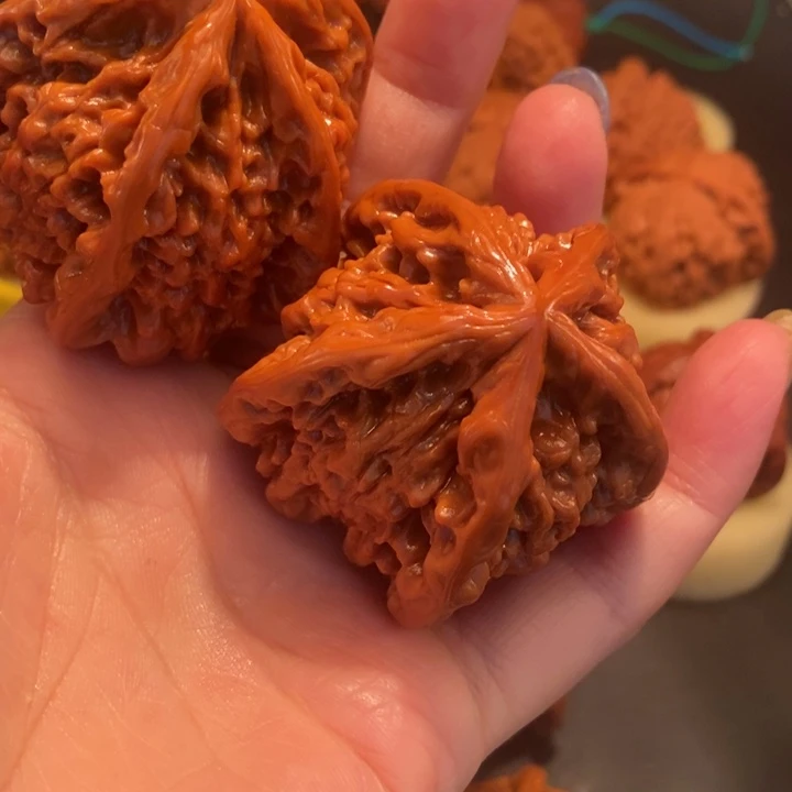 a***n猴头核桃吊坠工艺核桃