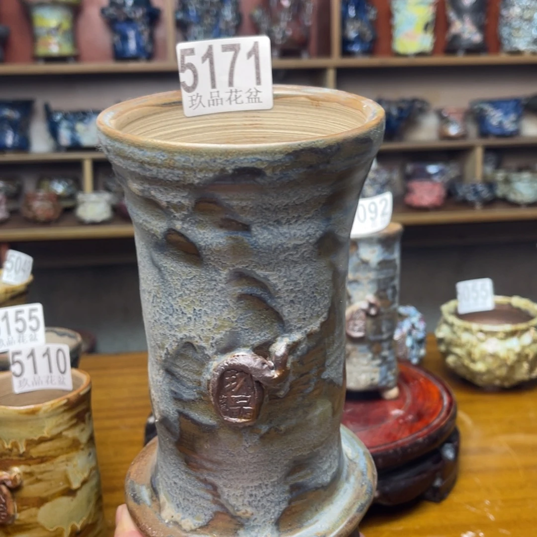景德镇陶瓷玖品花盆