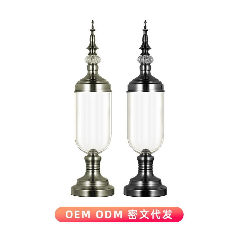 雪茄标收藏装饰瓶 欧式雪茄标展示罐花瓶艺术个性装饰摆件 收纳罐