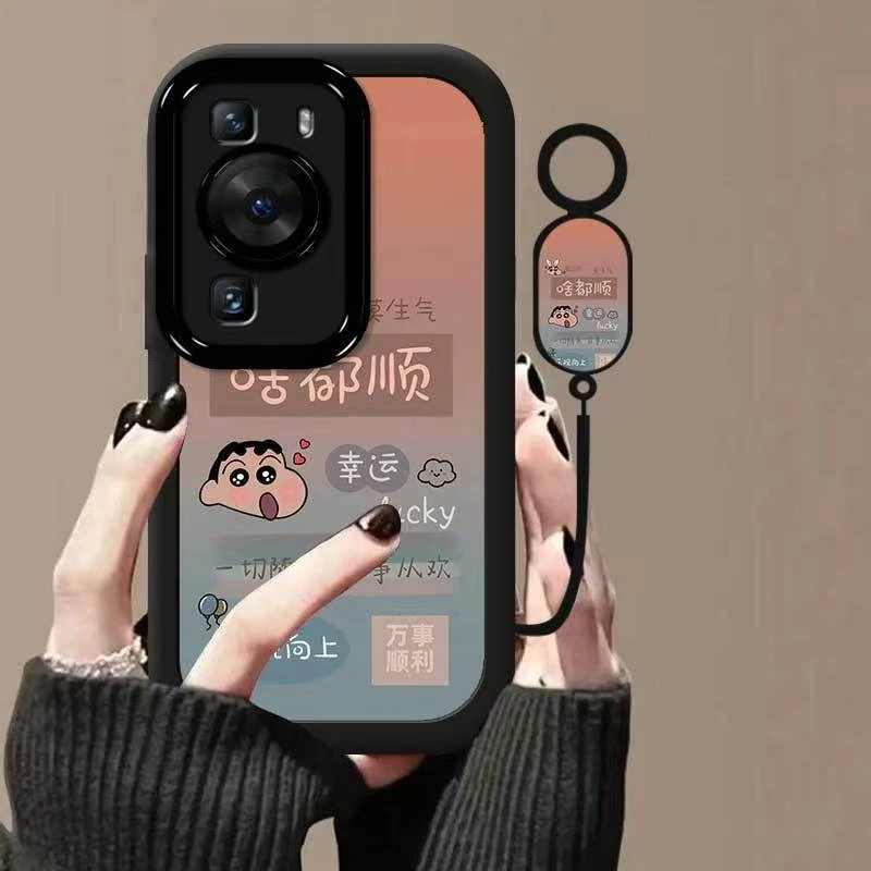 适用华为p60pro手机壳文字mna-aloo软硅胶huaweip60保护套全包边
