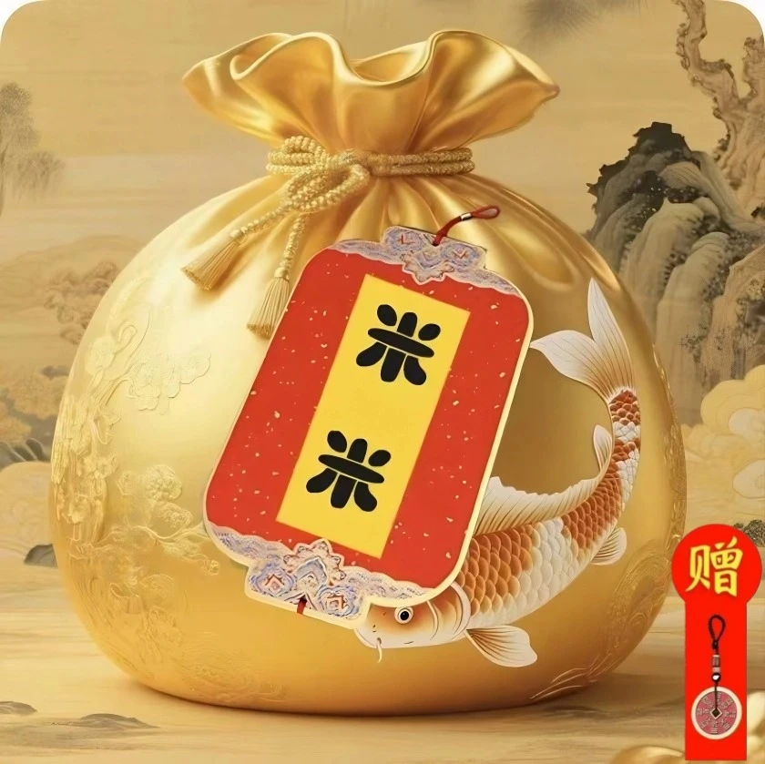 3号米不够花【师傅推荐】过坛手绘存米偏偏爱上你生肖挂饰福