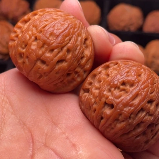 文玩核桃把件秦岭山脉核桃