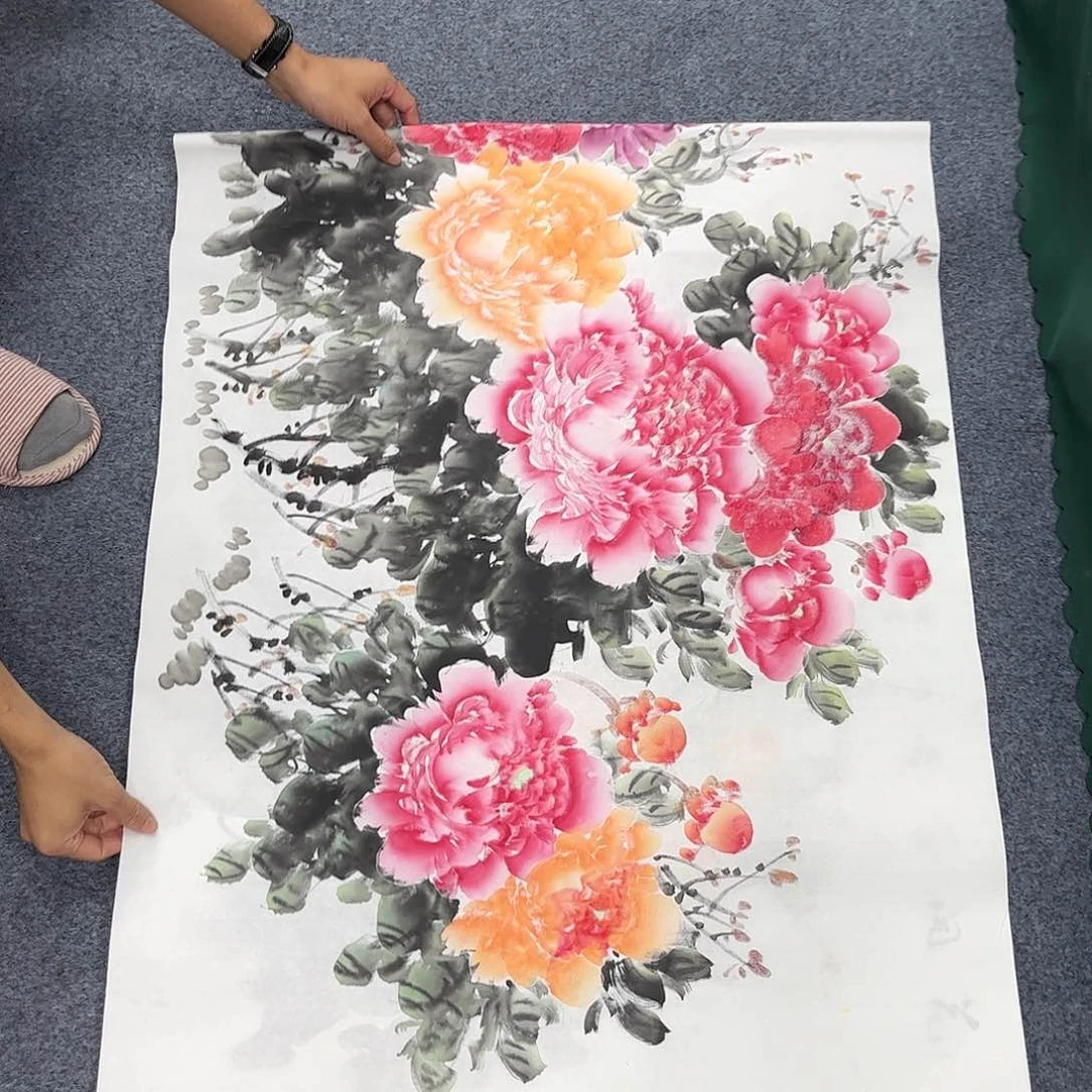国画宣纸画画纯手绘作品