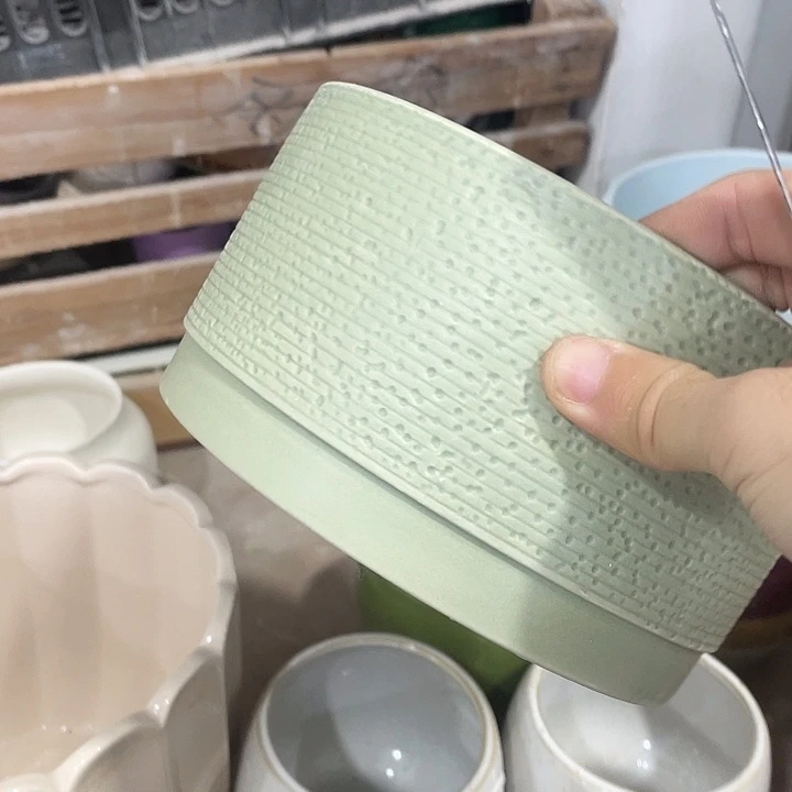 陶瓷花盆全场12包邮