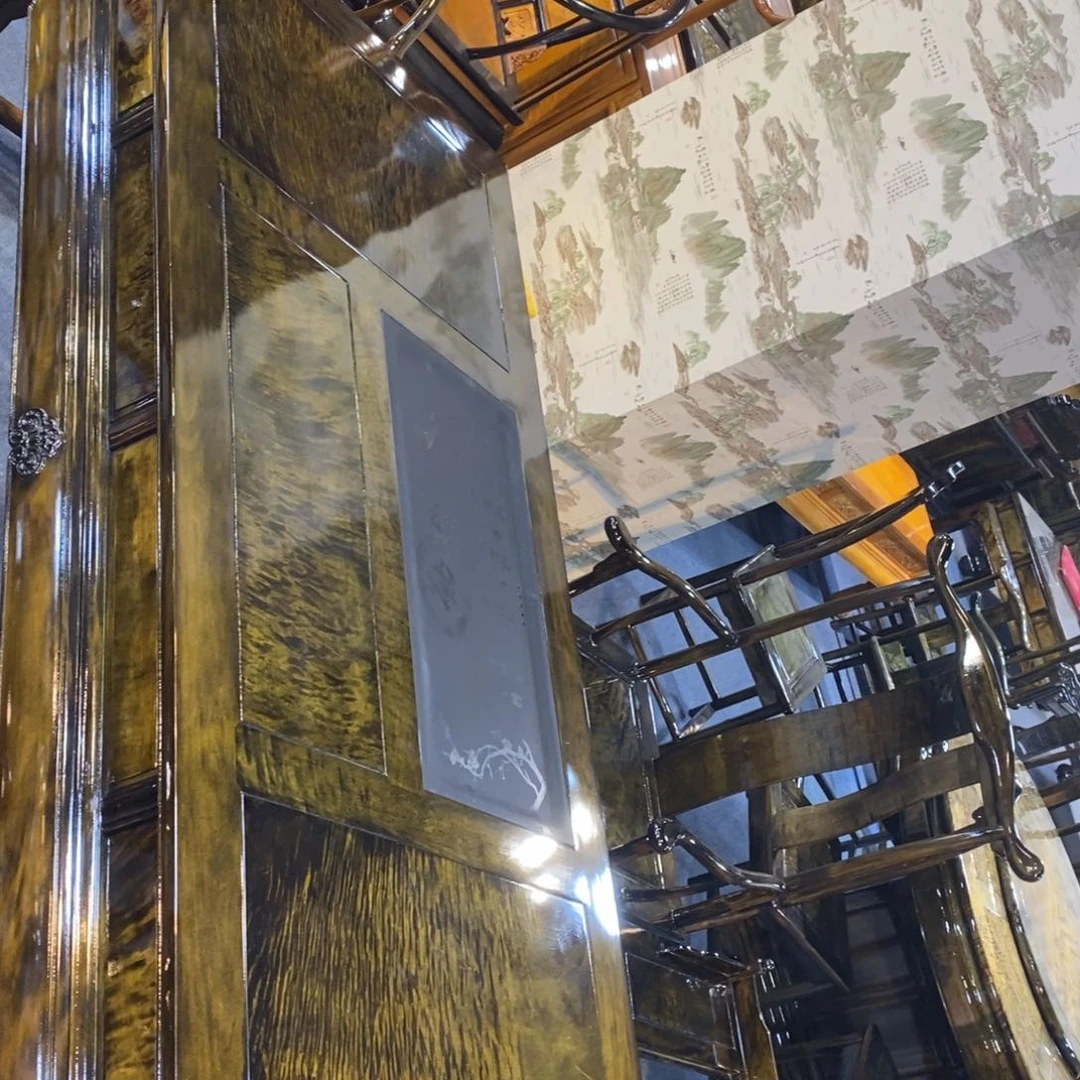 楠木238泡茶桌八件套