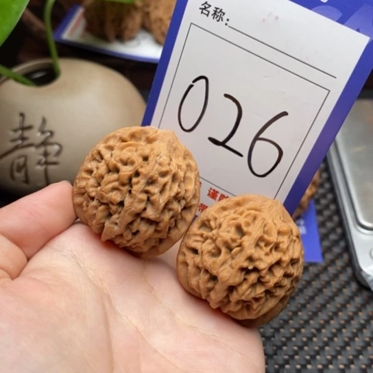 吊坠文玩核桃33全品秦闷026