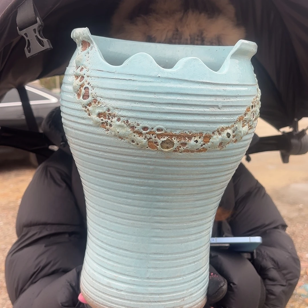 口径18高度29一个蓝缺口微瑕