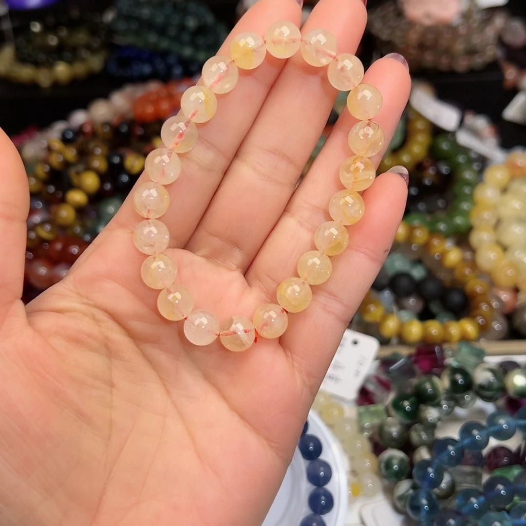 【闪购商品】烟晶手链银S925镶嵌锦*296