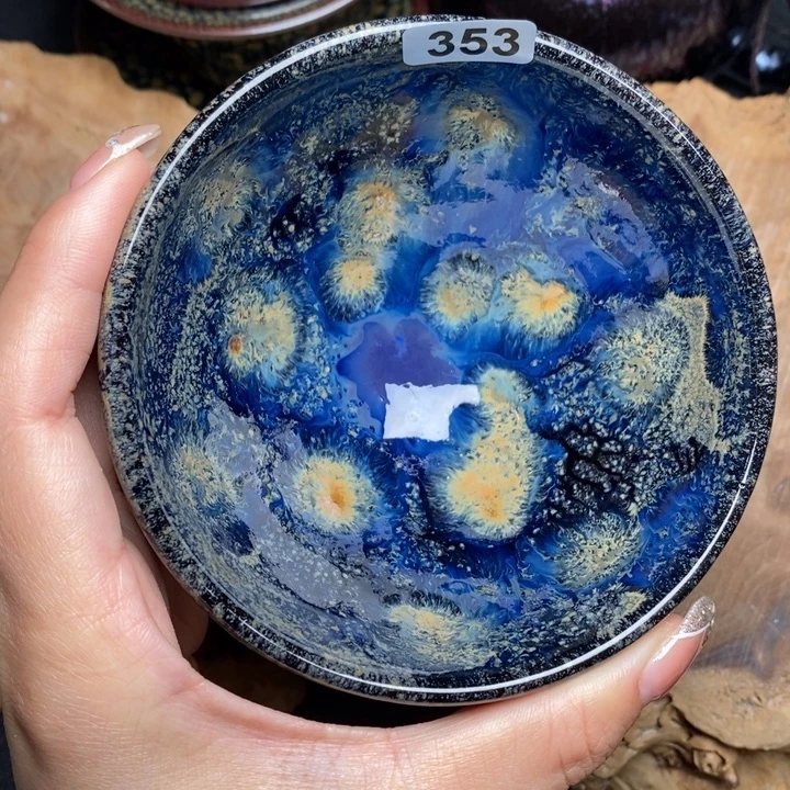 茶盏建窑建盏主人杯353