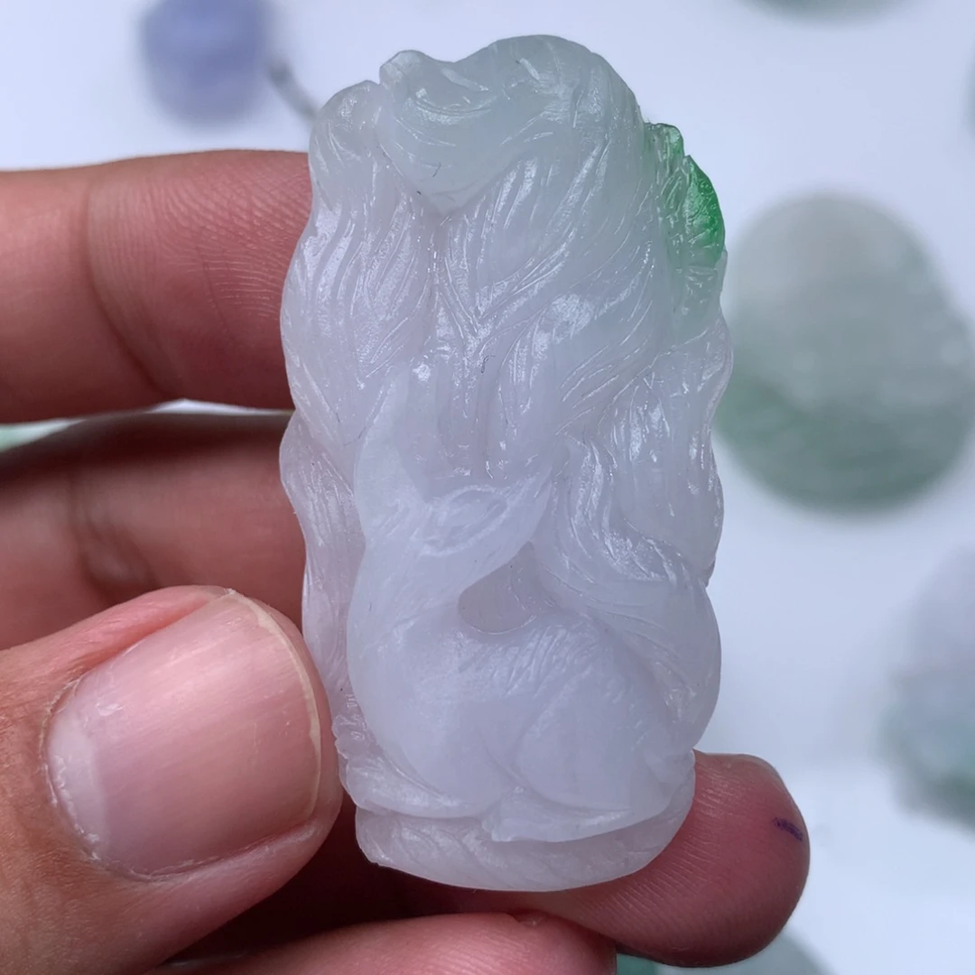 未镶嵌定制翡翠吊坠