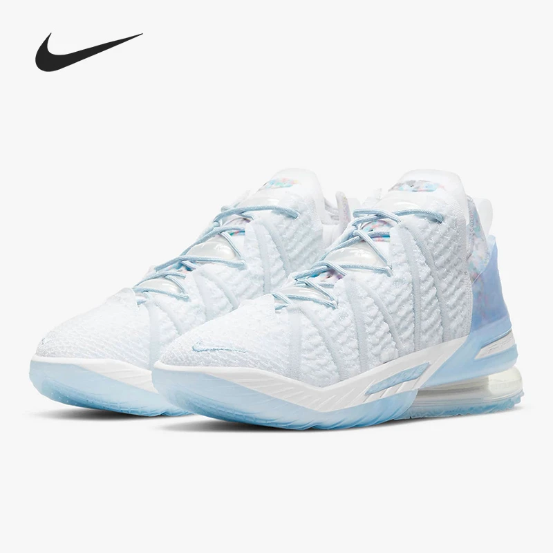 Nike/耐克正品当季新款男女LeBron XVIII EP运动篮球鞋CW3155-400