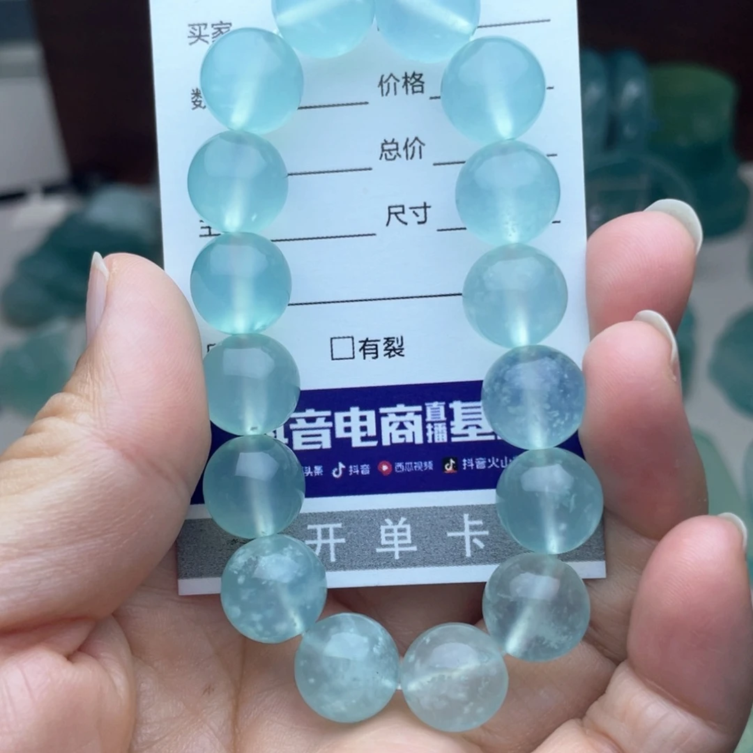 未镶嵌蛇纹石玉手链