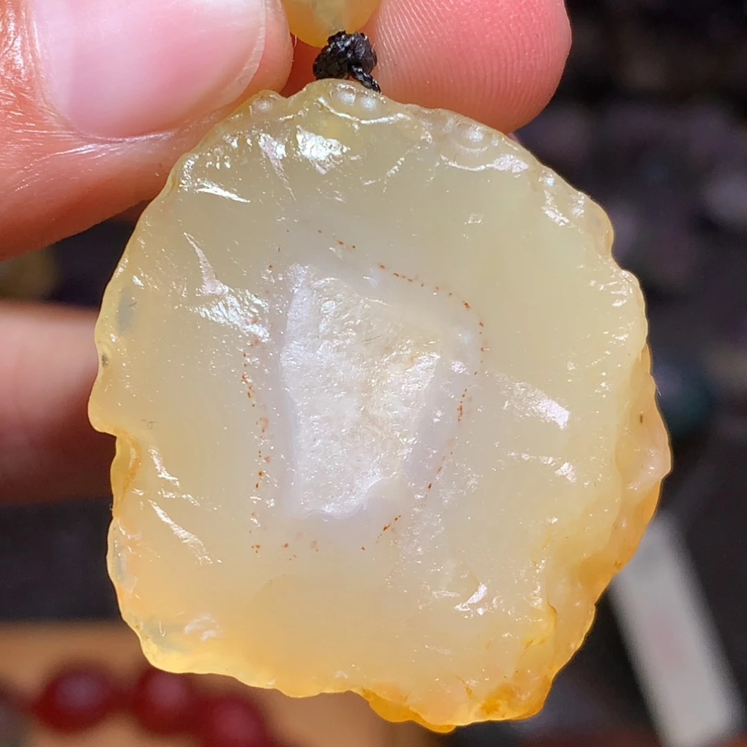 未镶嵌玛瑙/玉髓珠宝半成品