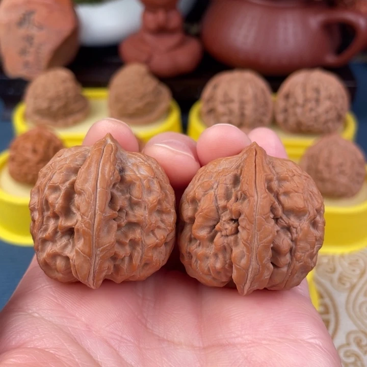 吊坠文玩核桃核鼎37