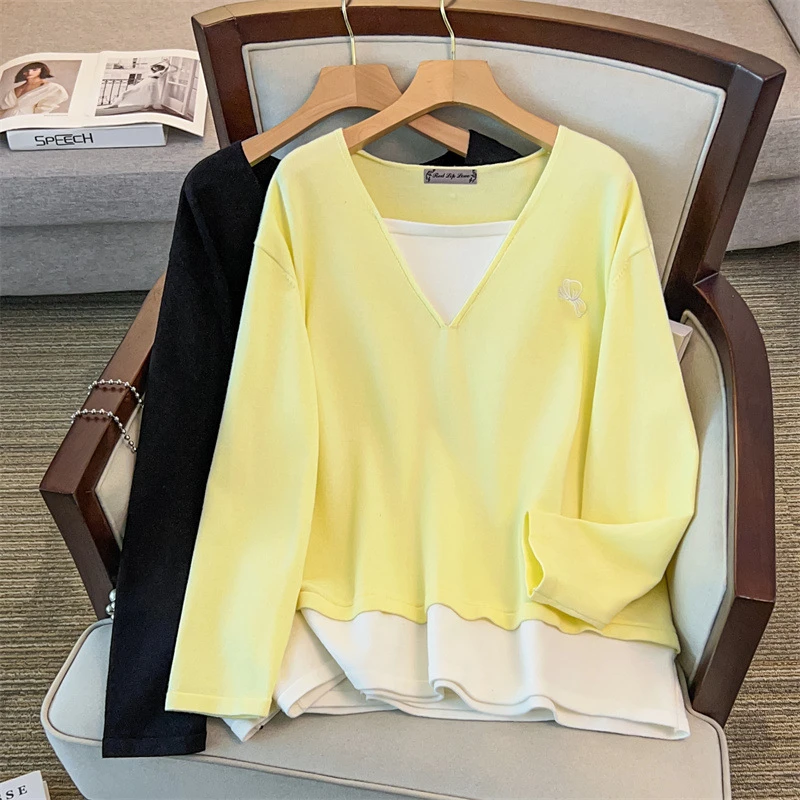 凌云定制300斤大码套头毛衣针织衫8098