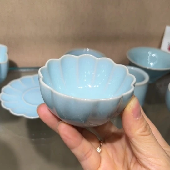 瓷片大宋名窑汝瓷茶具