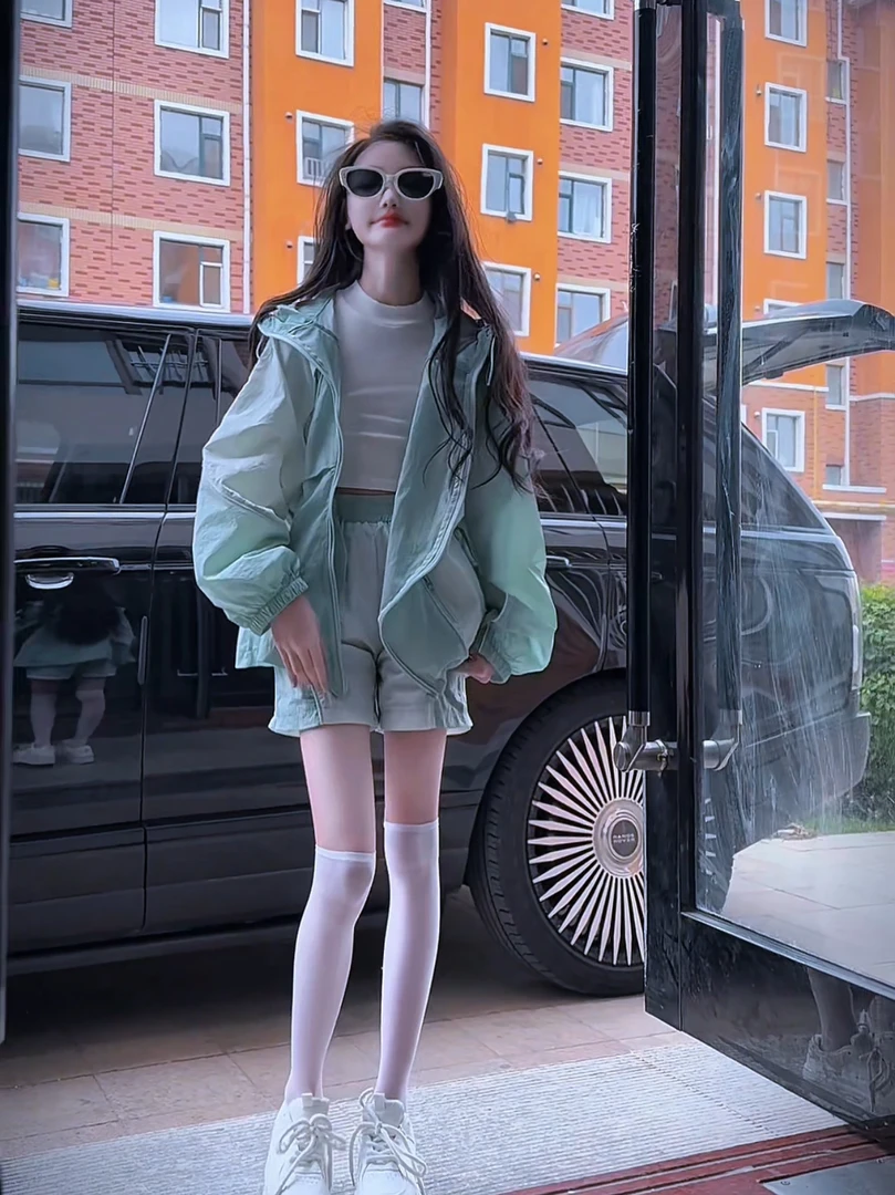 女童防晒服套装2025新款