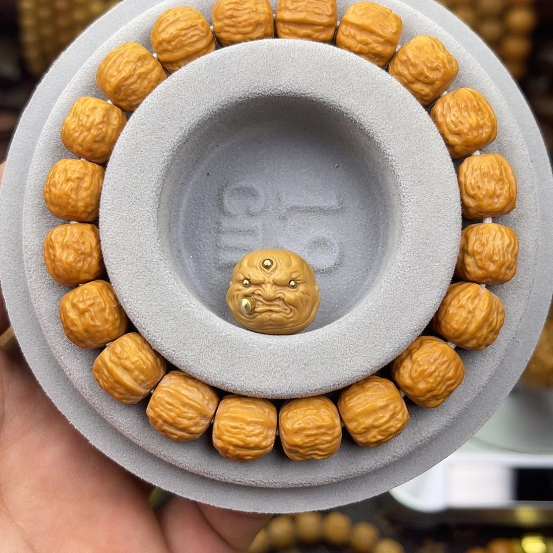 猴头核桃手串张*三猴头核桃手串手链