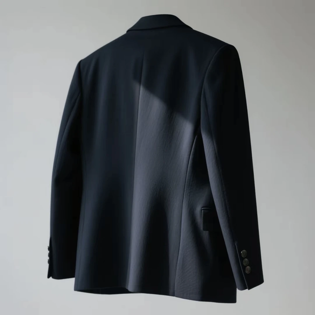 【601-700】男士休闲西服上衣简约舒适面料商务