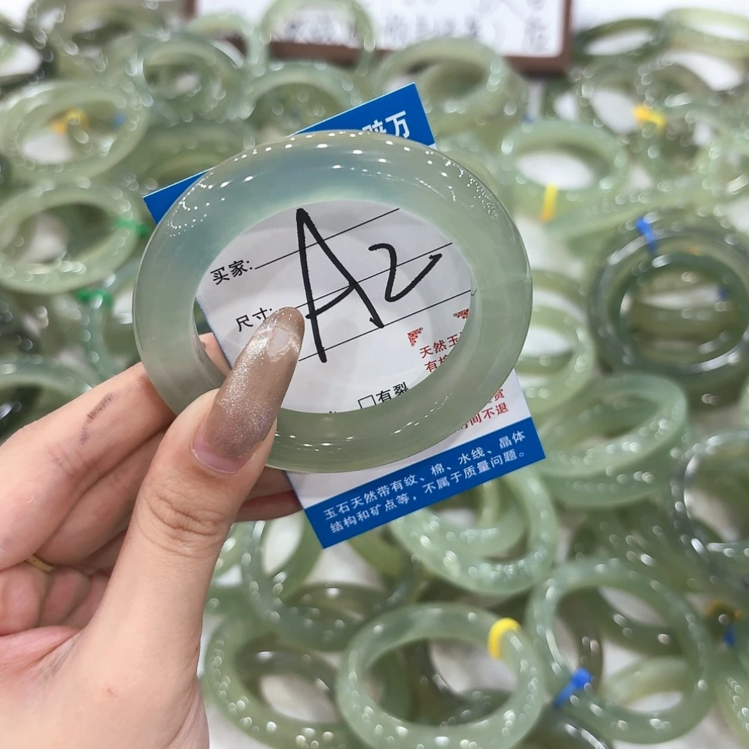 L***-未镶嵌蛇纹石玉手镯