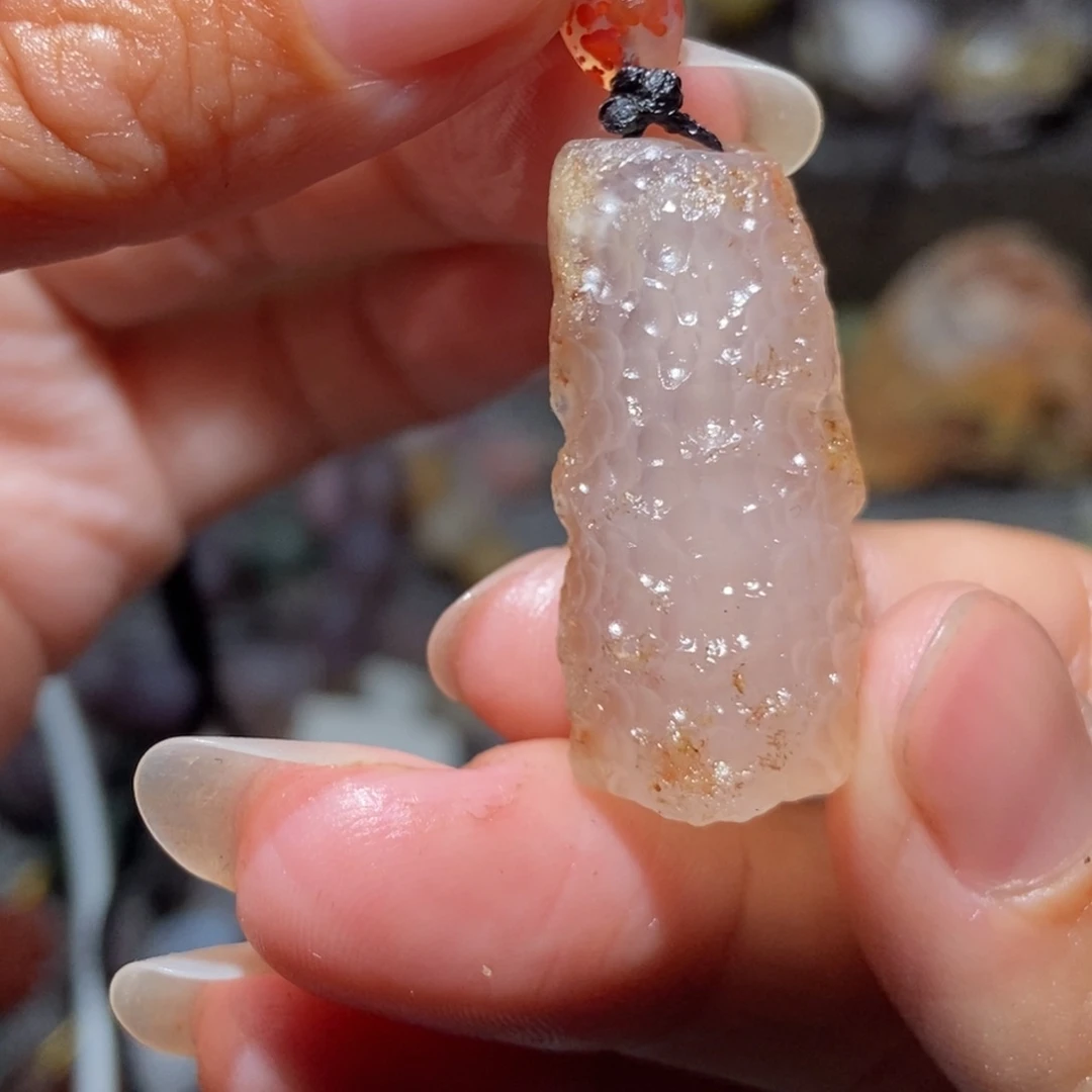 未镶嵌玛瑙/玉髓珠宝半成品