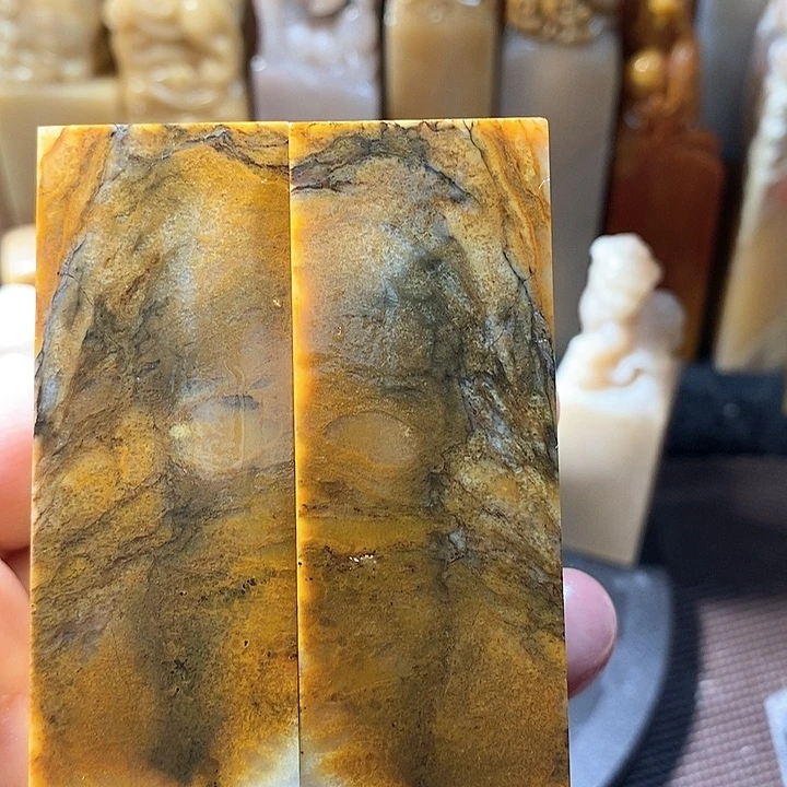 巴林石印石易巴林石雕刻艺术品