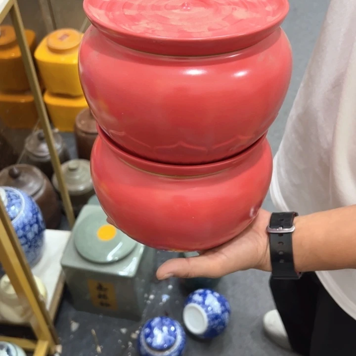 瑕疵福利品陶瓷茶叶罐