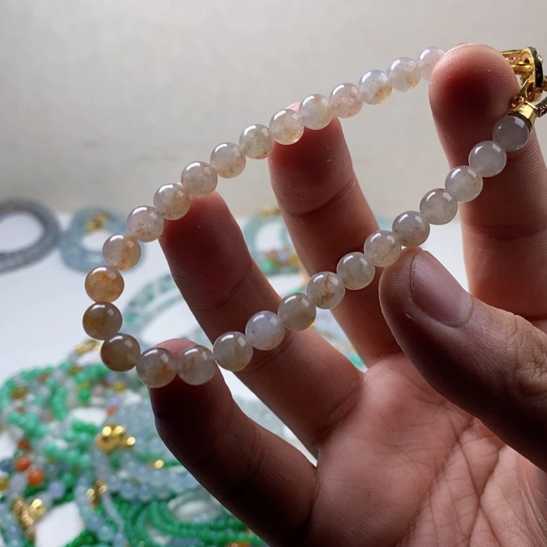 定制翡翠未镶嵌缅甸翡翠a货卡6.6