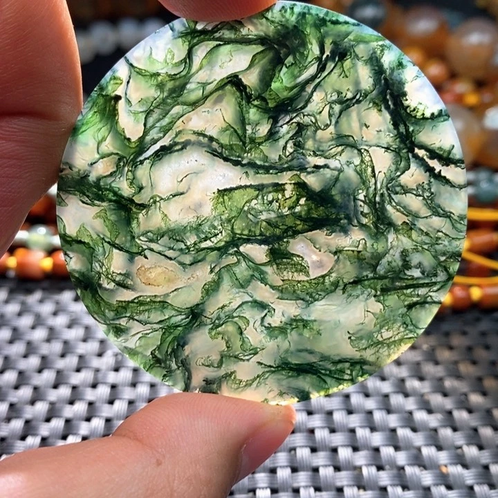 【闪购商品】玛瑙/玉髓颈饰未镶嵌海**彩