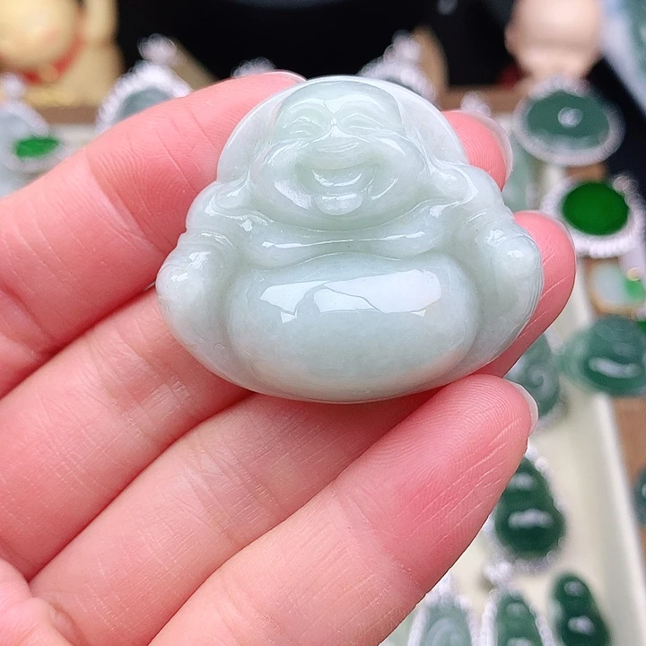 颈饰未镶嵌翡翠吊坠