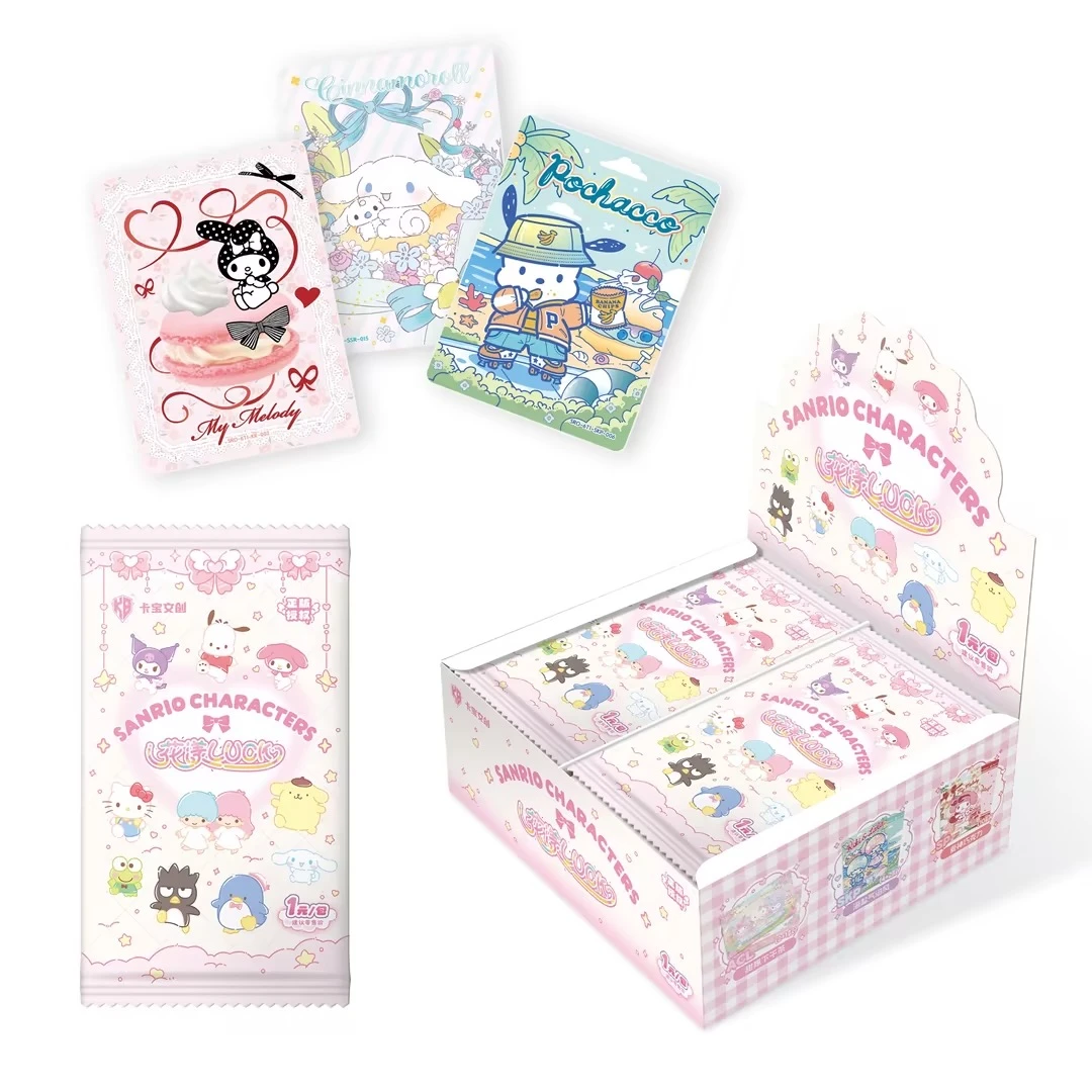 【粥粥爆500】卡宝三丽鸥家族·拍立得卡花漾luck第六弹1元收藏包