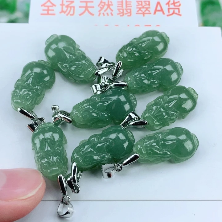 翡翠未镶嵌颈饰多样性发其1
