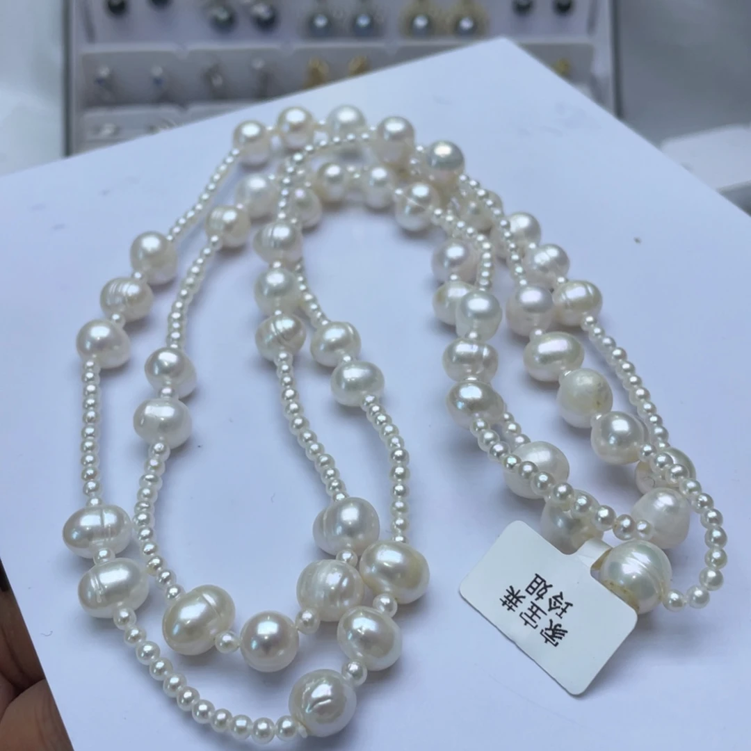 未镶嵌淡水珍珠颈饰毛衣链