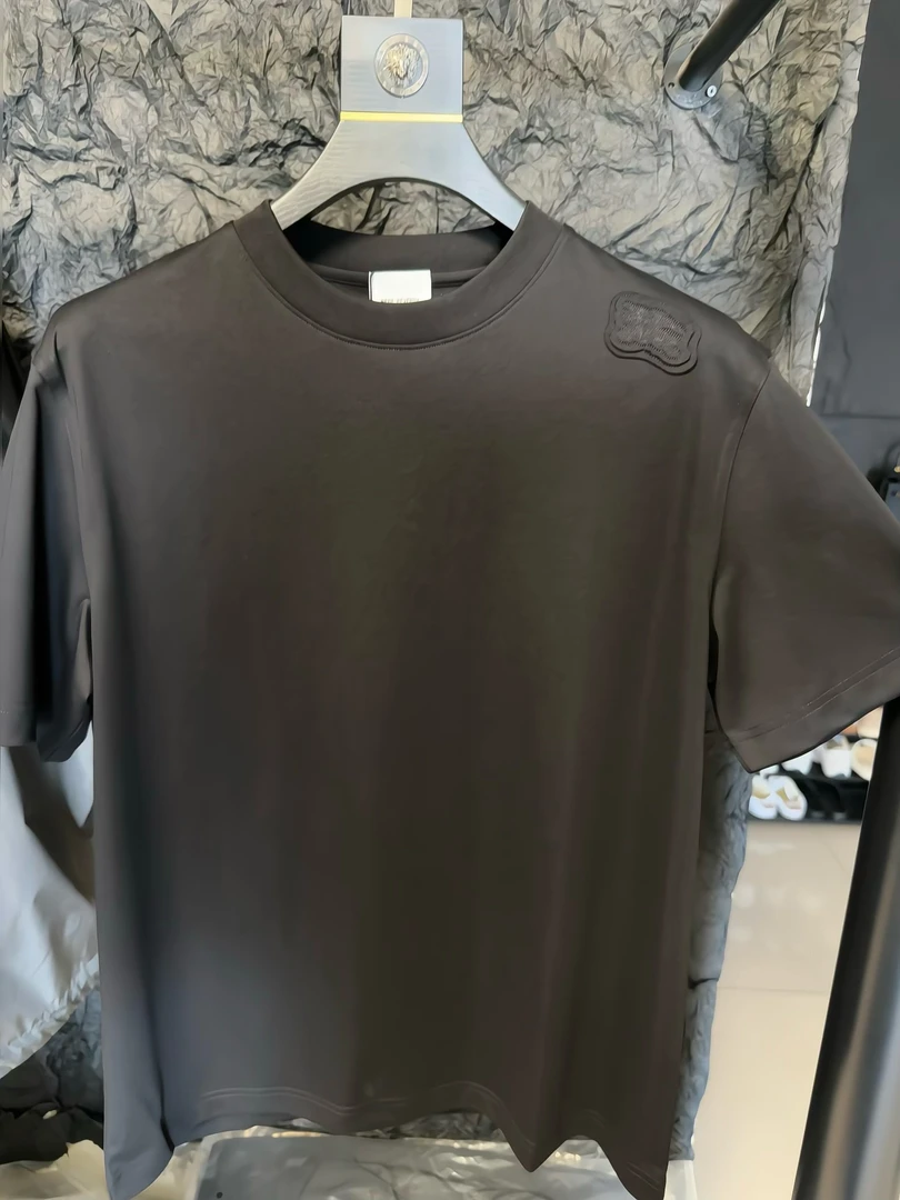 天花板战马刺绣匹马棉T恤春夏半袖