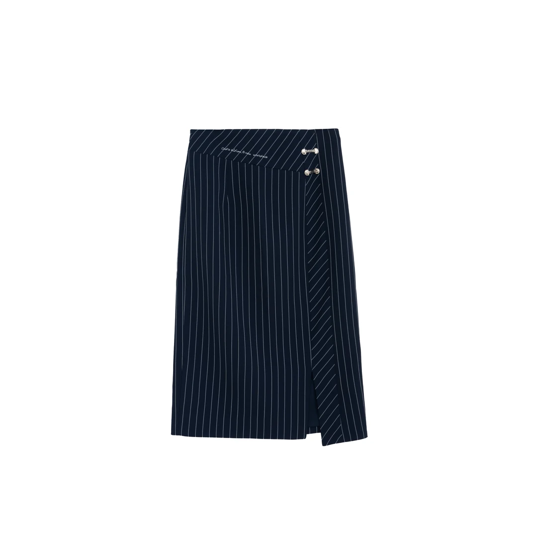 【LIN  DA专属】她翼夏季常规短裙商务优雅梭织满印BF2303342407