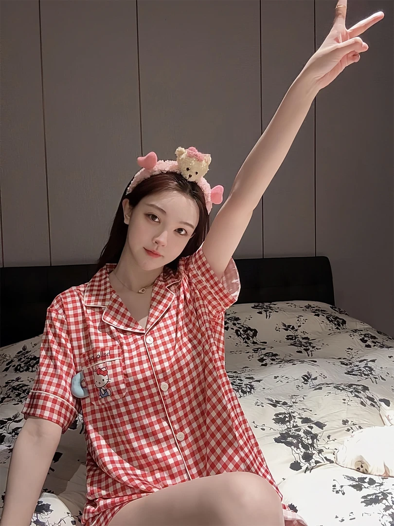 SIEOYJIEA/私迹大榕家大润【甜蜜baby短袖】高定女款家居服睡衣