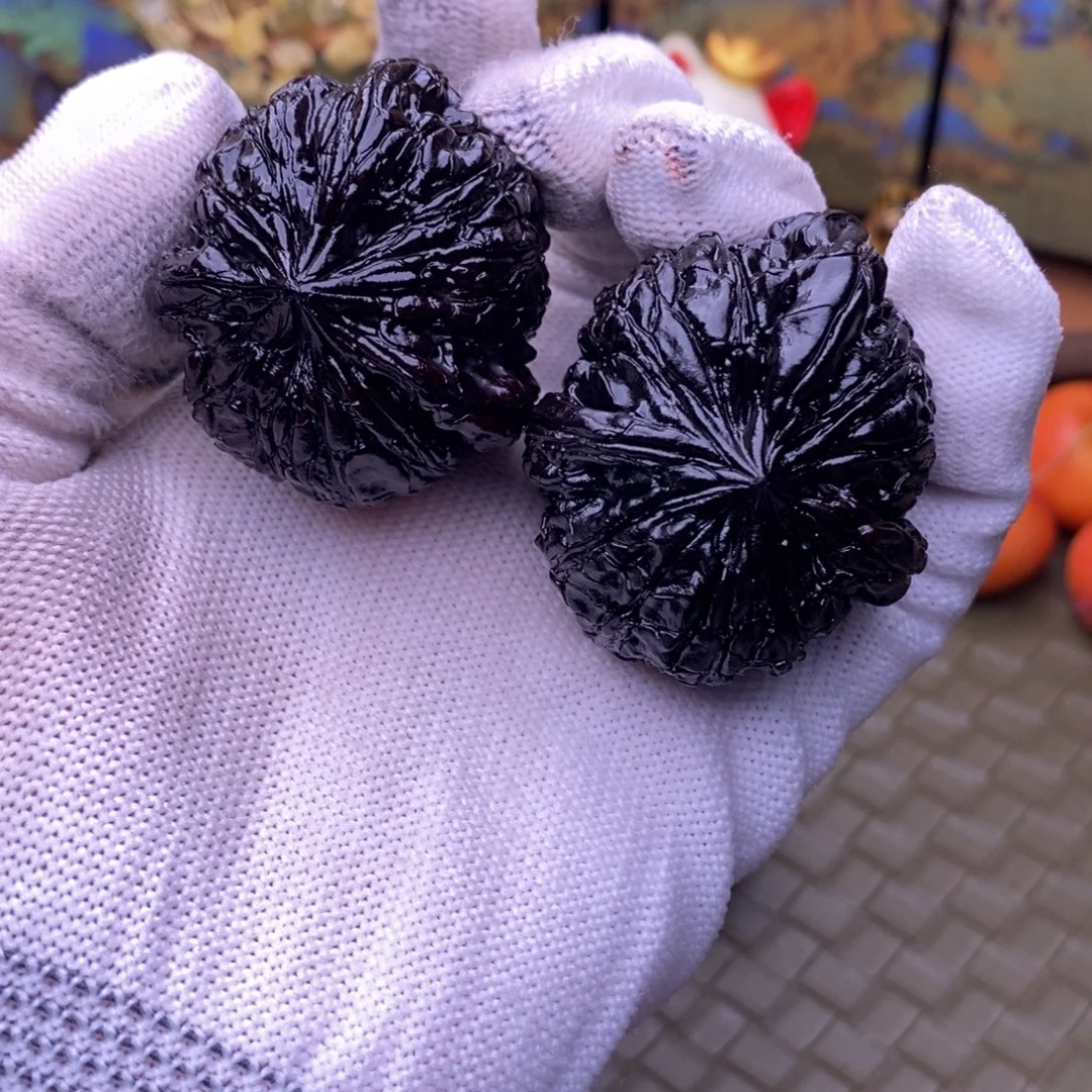文玩核桃吊坠闷墩3棱