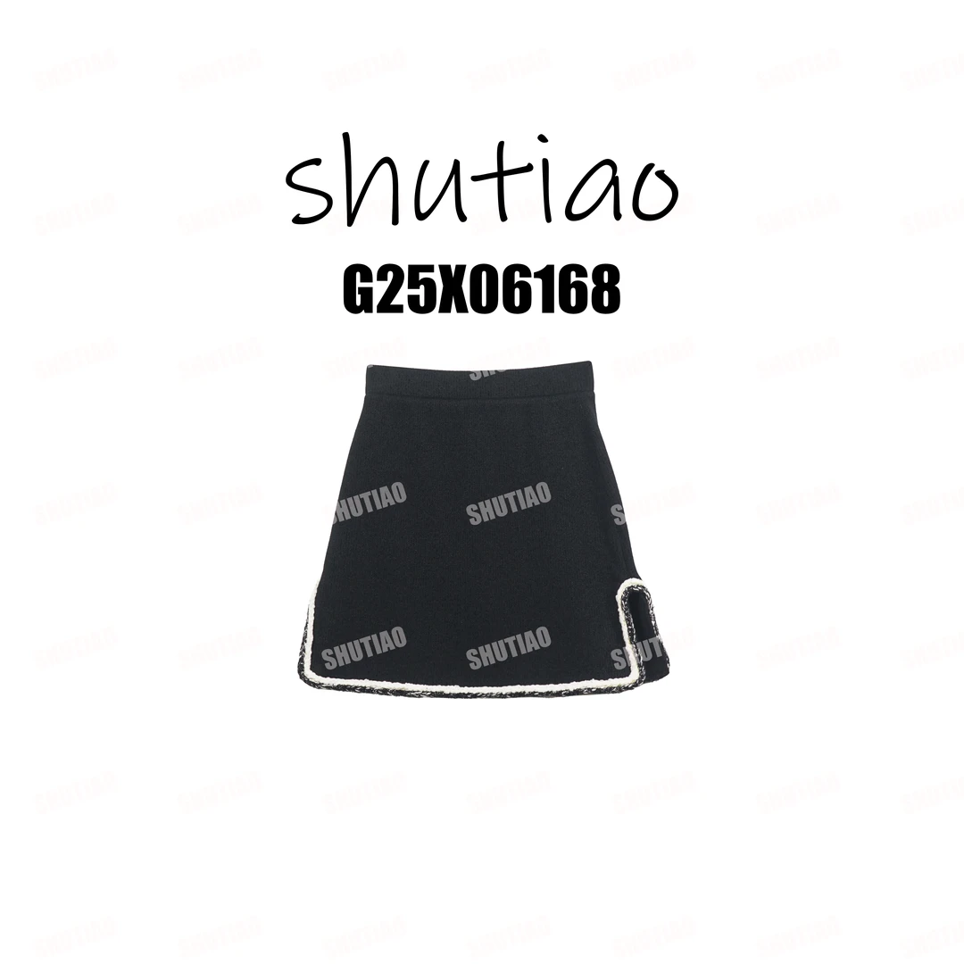 【SHUTIAO】2025秋冬：新款小众设计款短裙G25X06168