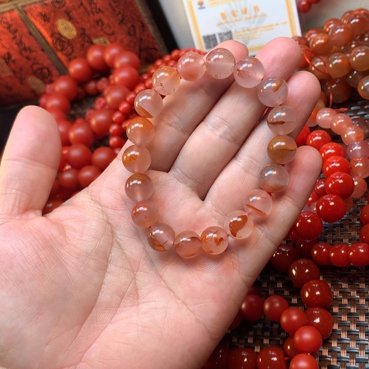 合金手链南红玛瑙✩****?