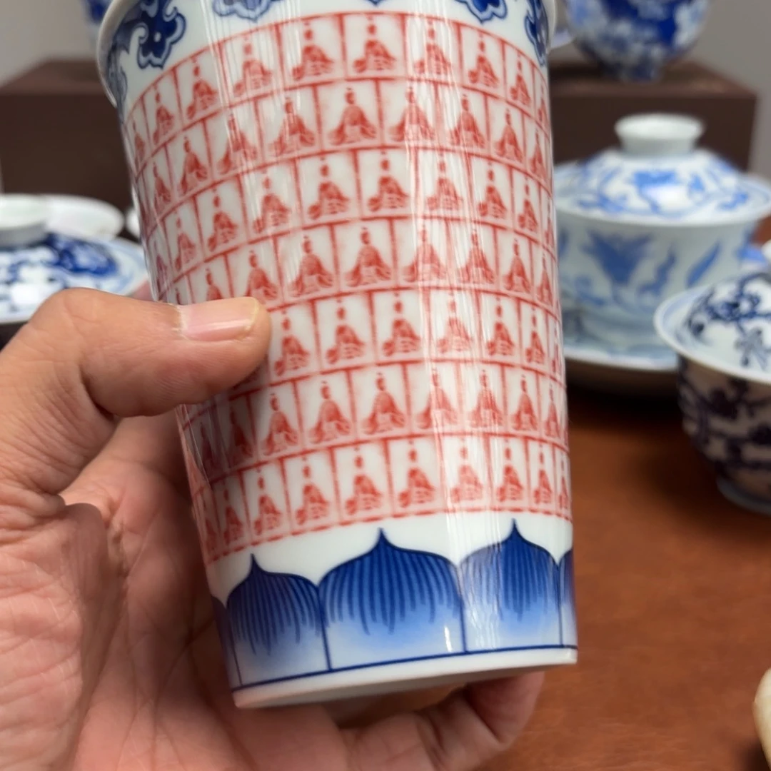 茶具千佛可乐杯景德镇发货