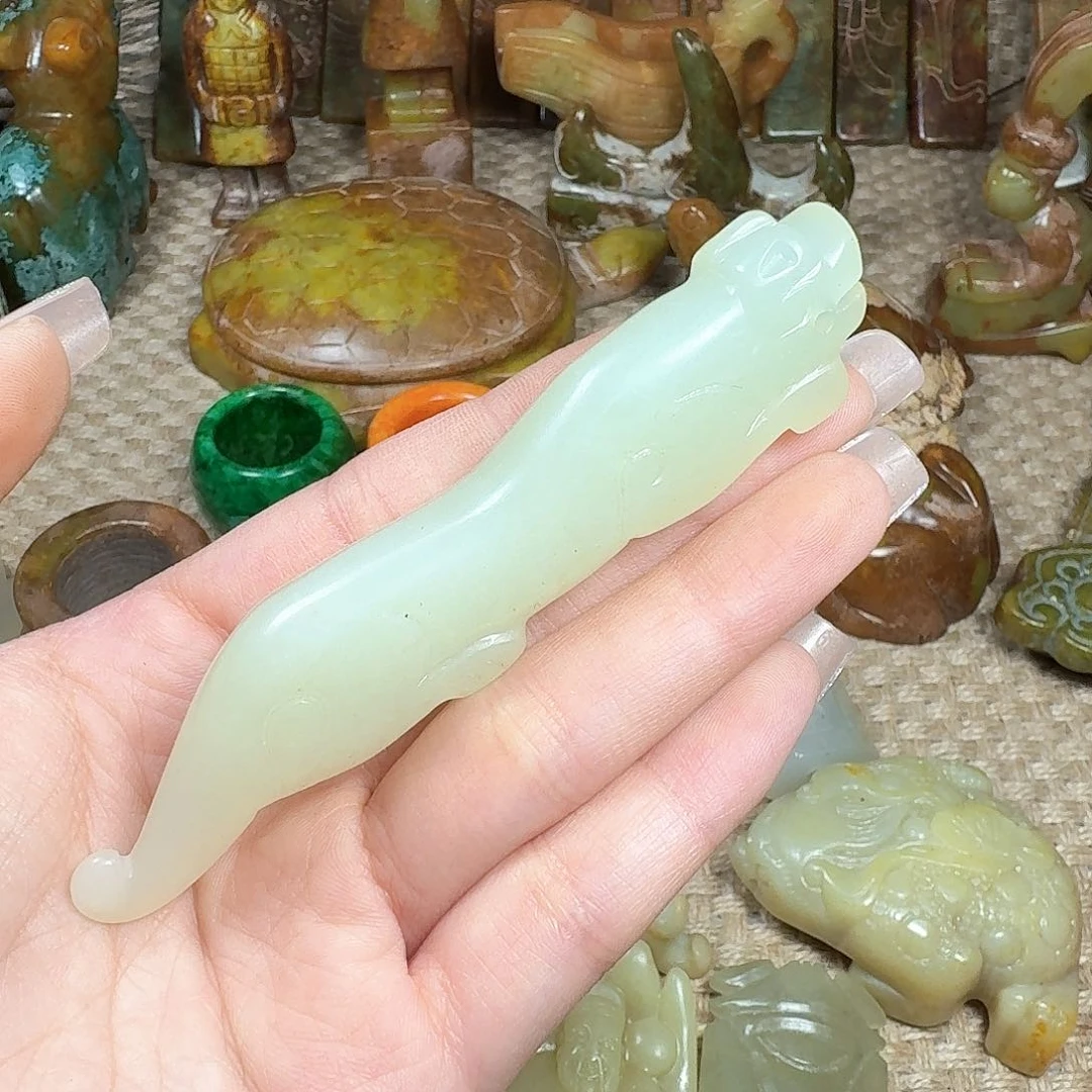 白玉菩提吊坠挂件