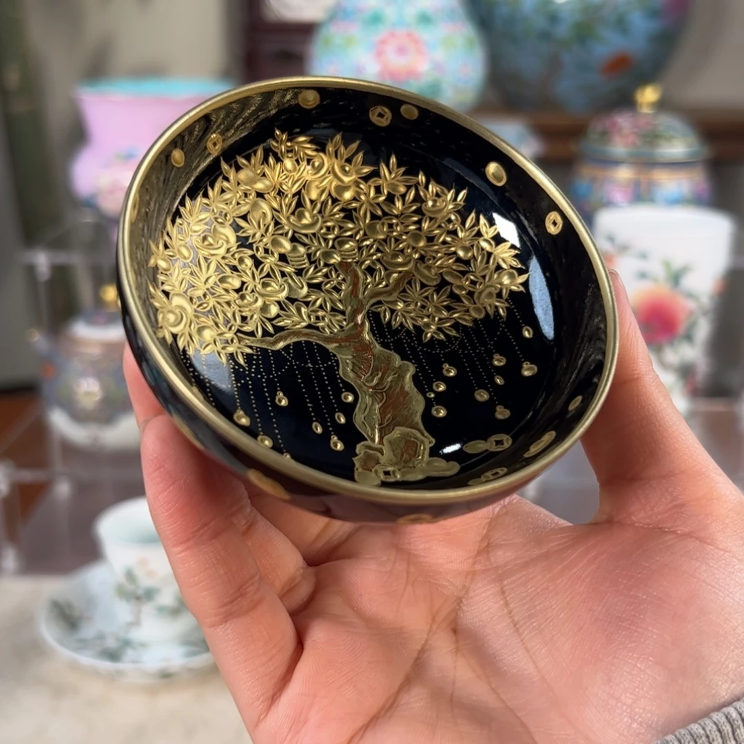 纯手工手绘 高端茶器