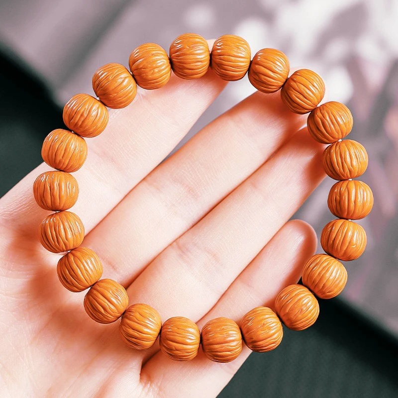 精品911小核桃手串猴头大圣手串盘玩小土豪串吒儿核桃手持文玩串