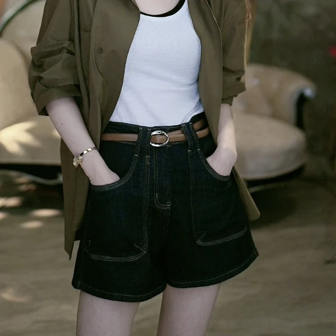 5.2【线条】百搭时尚设计感短裤