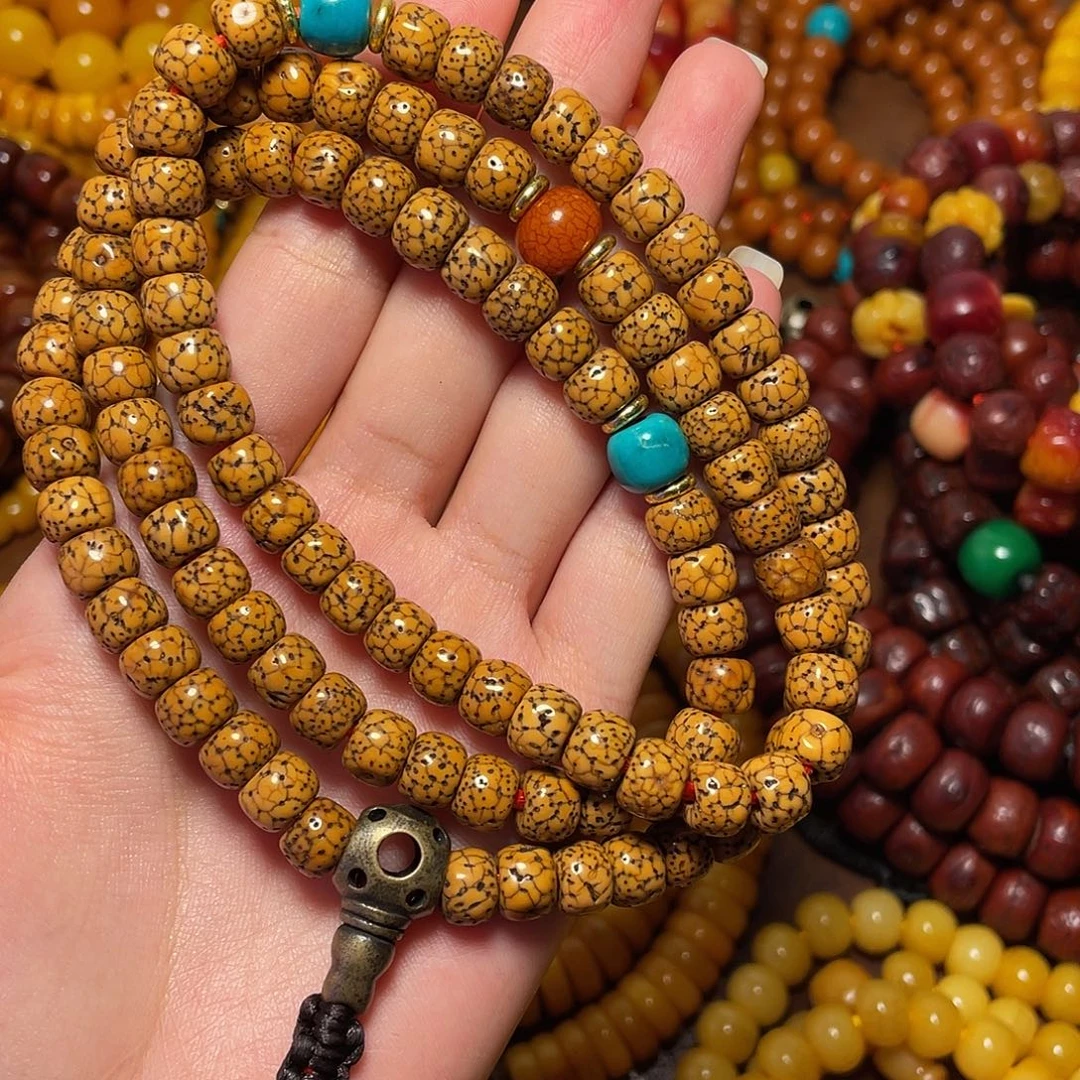 藏传文玩长串念珠